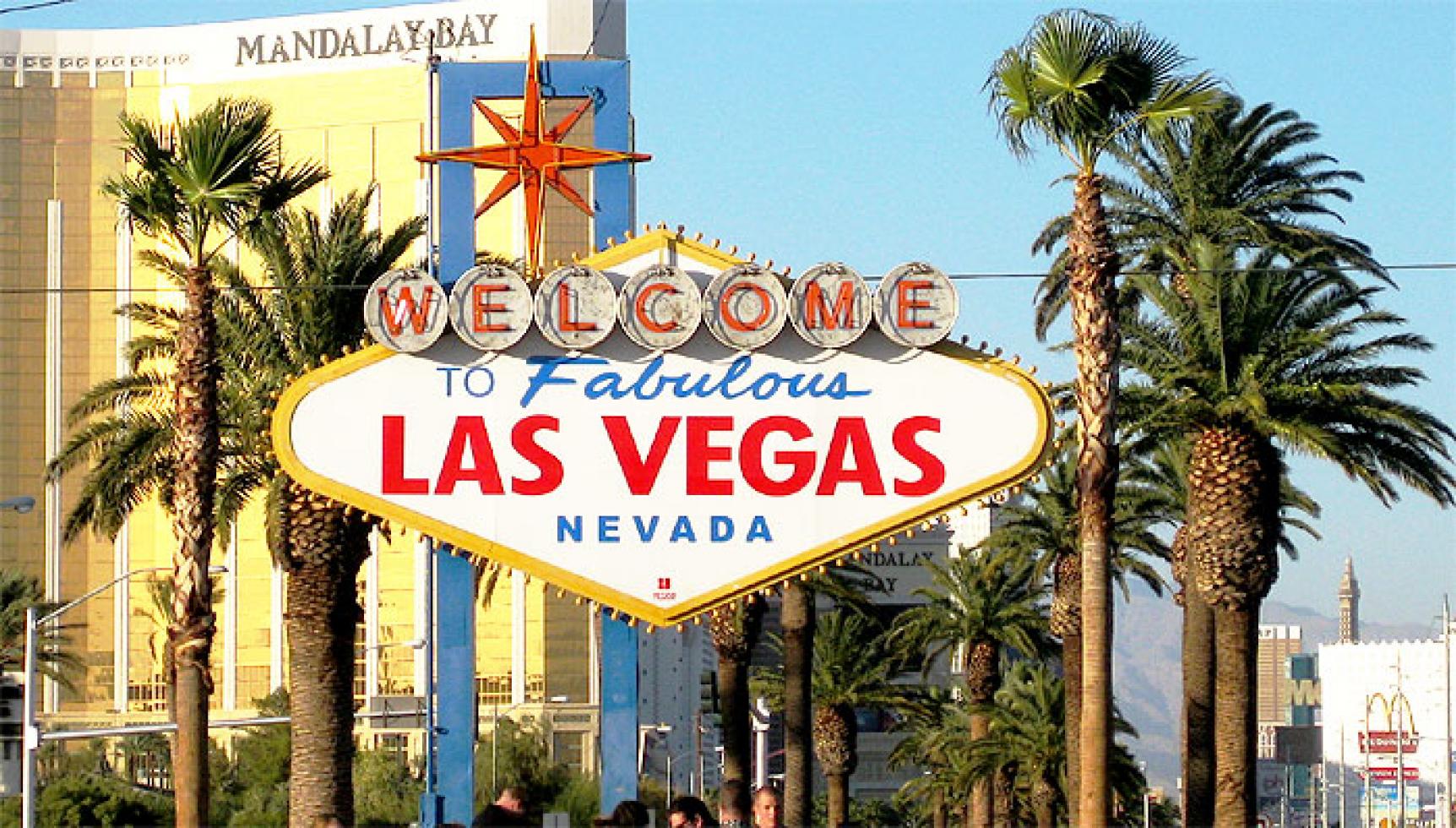 Las Vegas Sign am Tag